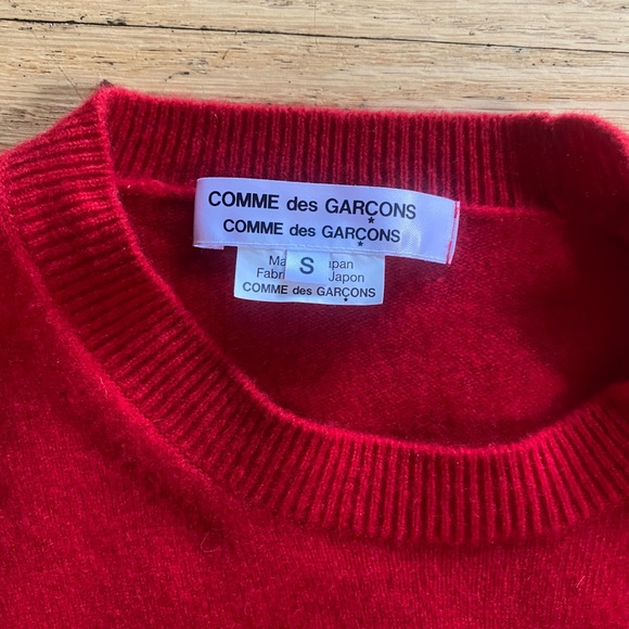 Comme Des Garcons cropped wool sweater - Picture 5 of 6